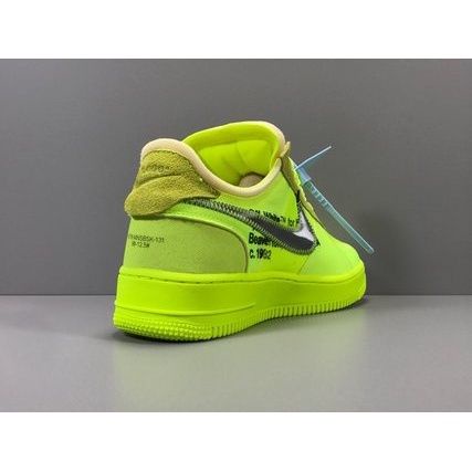 Nike Air Force 1 Low Off-White Volt AO4606 700 ( Originals Quality 100% ) Nike Sneakers Air force A