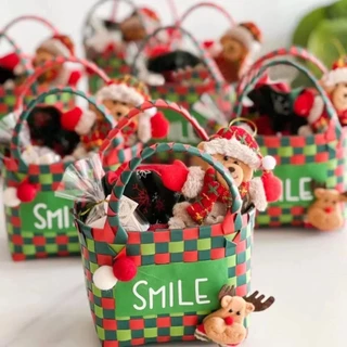 【พร้อมส่ง】miss bag fashion กระเป๋า Christmas ของขวัญปีใหม่ของความChristmas