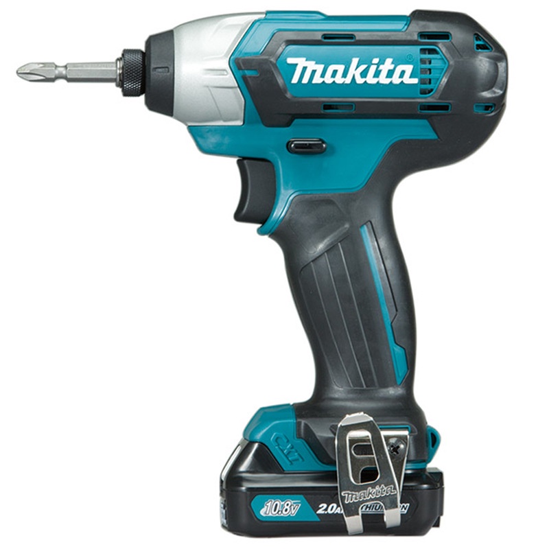 Makita Makita TD110D ไดร์เวอร์กระแทกแบบชาร์จไฟได้สว่านมือมัลติฟังก์ชั่นไขควงไฟฟ้าในครัวเรือน KMRX