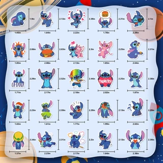 อะนิเมะ Lilo & Stitch Graffiti สติกเกอร์กันน้ํา 100/50PCS สําหรับแล็ปท็อปหมวกกันน็อคจักรยานบัญชีมือดินสอความงามสติกเกอร์