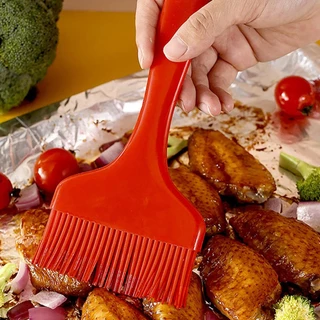 แปรงซิลิโคน ทาบาร์บิคิว กว้างพิเศษ ทาน้ำมัน เกรดอาหาร silicone spatula Silicone oil brush