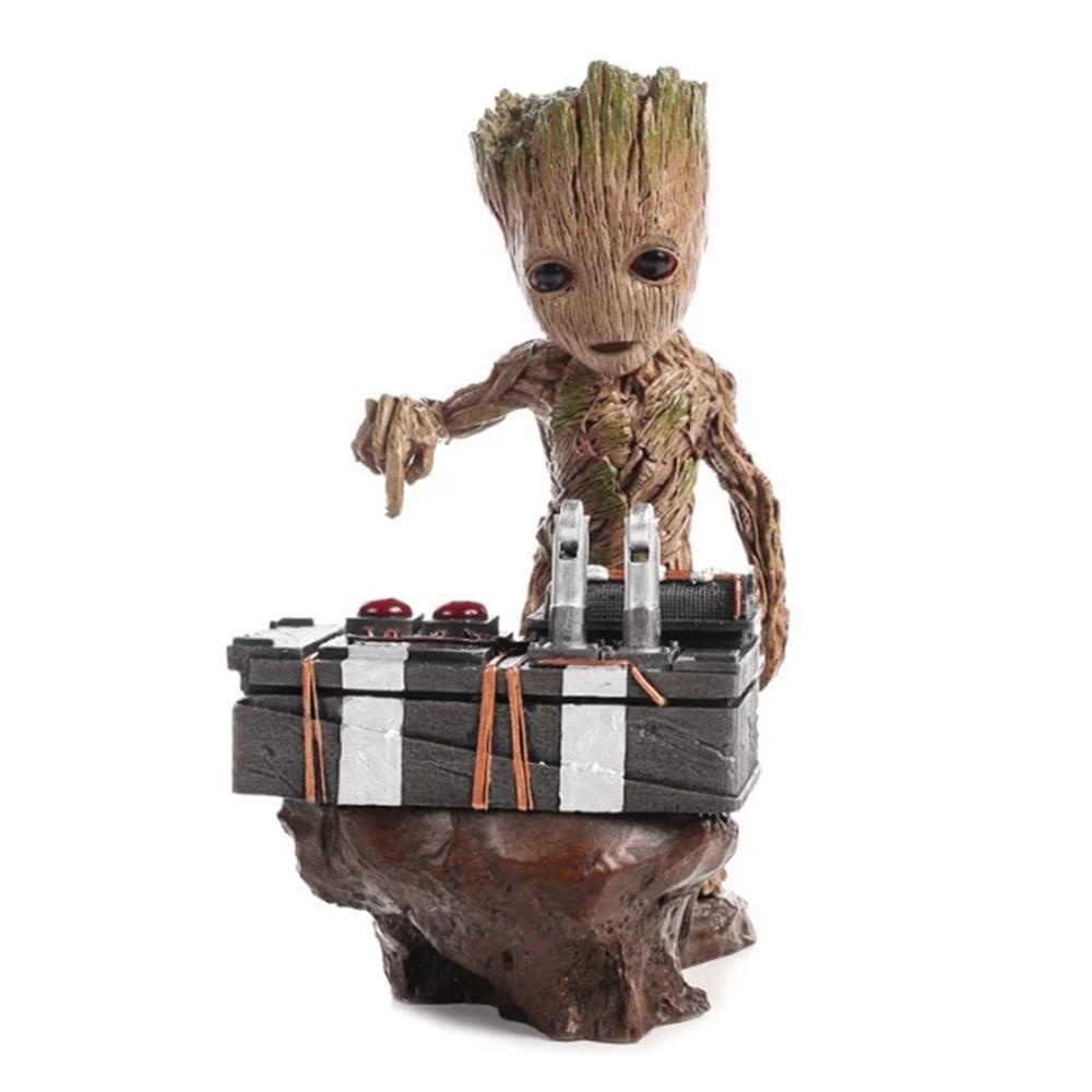 Figure baby groot กรูทกดระเบิด bomb กรูท