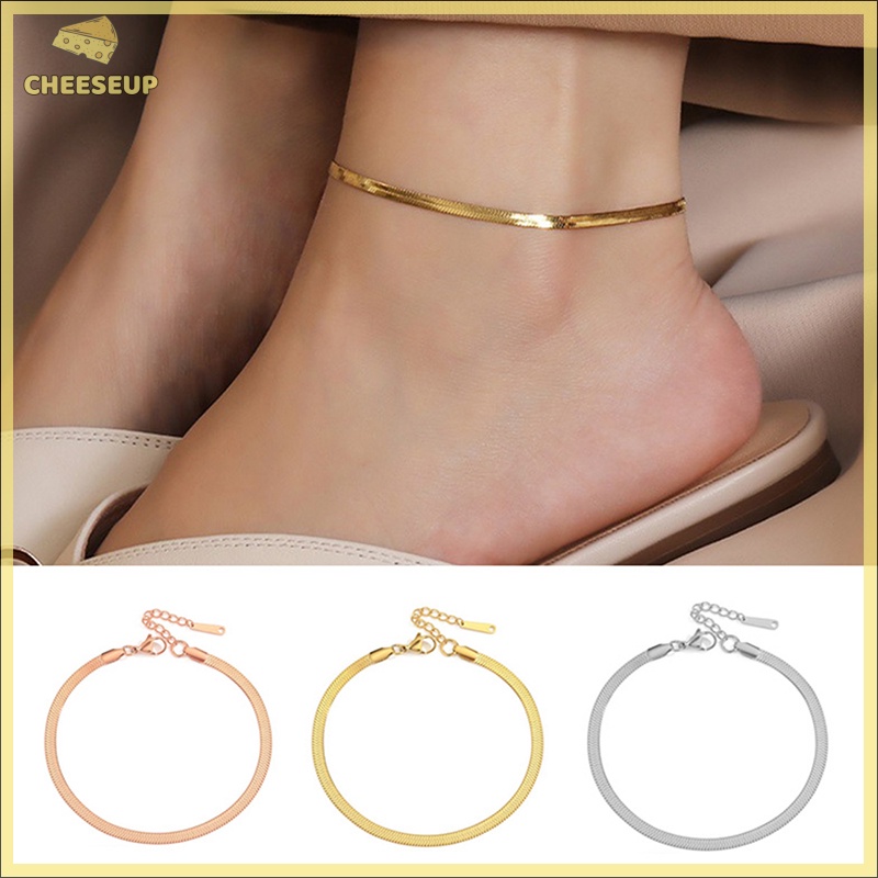 #สร้อยข้อเท้า #ของขวัญสำหรับผู้หญิง #เครื่องประดับแฟชั่น #เครื่องประดับข้อเท้า #สร้อยเท้าสแตนเลส
