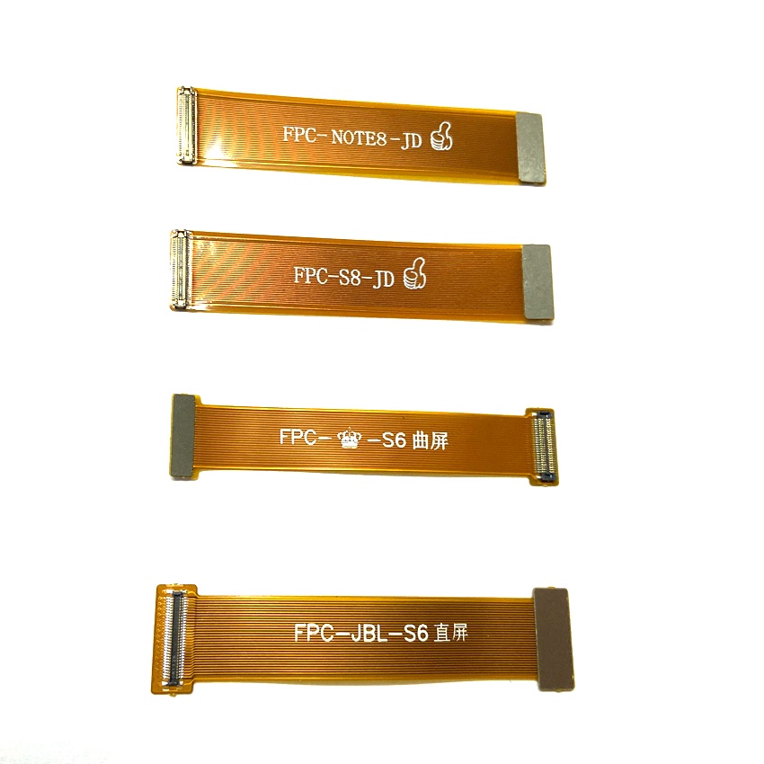 สายเคเบิ้ลหน้าจอสัมผัส LCD สําหรับ Samsung Galaxy S20 S10 S9 S8 Plus S7 S6 edge Note 9 8 5 20 A10S A20S A02 A12