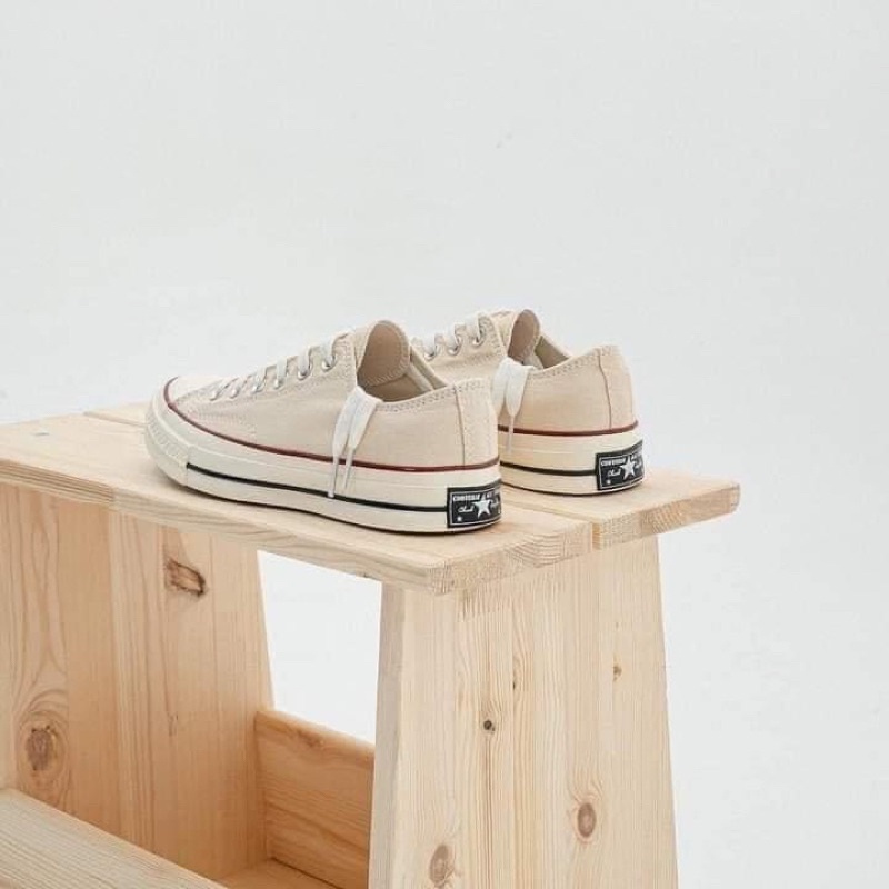 Original Converse 70s Parchment/ Off white/Classic/All star/Sneakers/ Shoes แฟชั่น