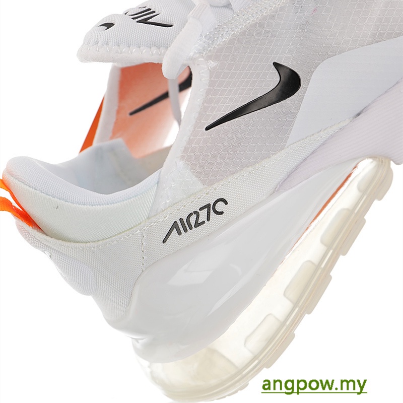 Kasut lelaki Nike Wmns Air Max 270 "White/Jade/transparent" Max97 Max720 design ผู้ชายและผู้หญิง ru