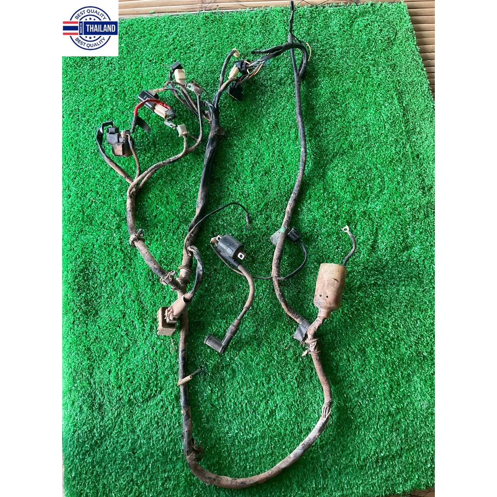 ชุดสายไฟ mio 125 rr mx gt Yamaha mio 125ครชุดไม่รวมกล่องไฟ แท้มือสองพร้อมใช้งาน