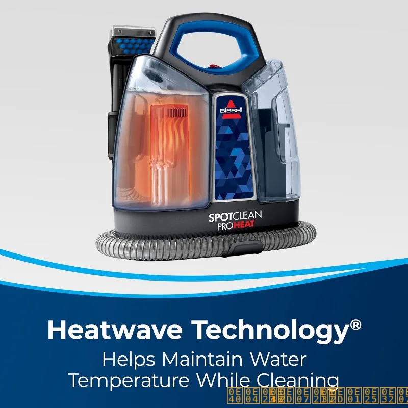 !! # @ Bissell SpotClean ProHeat Portable Spot And Stain Carpet Cleaner, 2694,สีฟ้า