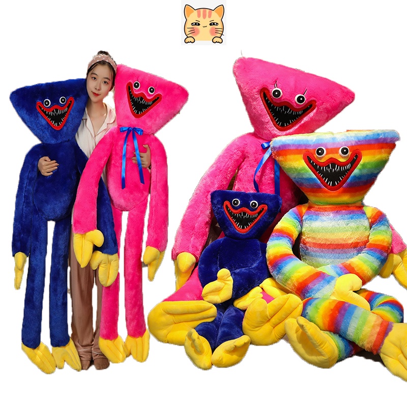 🚀การจัดส่งที่รวดเร็ว🚀Huggy Wuggy Poppy Playtime ตุ๊กตาตัวละครในเกม ของเล่นตุ๊กตา ของเล่นเด็ก ตุ๊กตา 