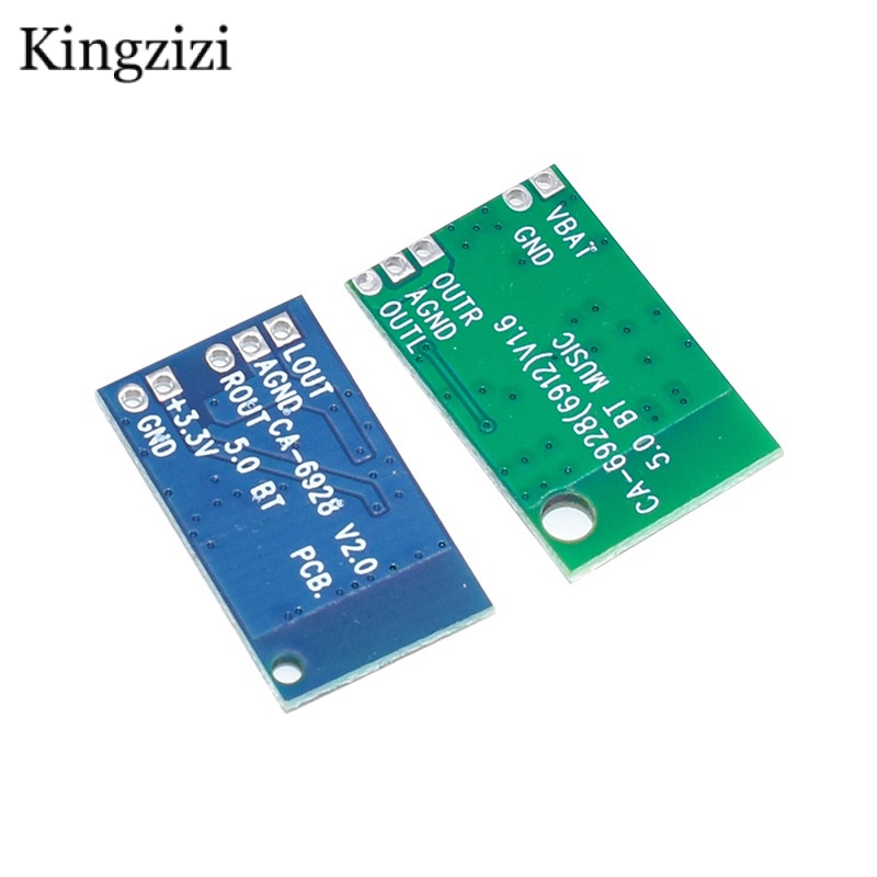 1pcs Ca-6928 โมดูลเสียงบลูทูธ Led Power 3.3 V-6 V เสียง Dual Digital Audio Amplifier โมดูลบอร์ด - รูปที่ 4