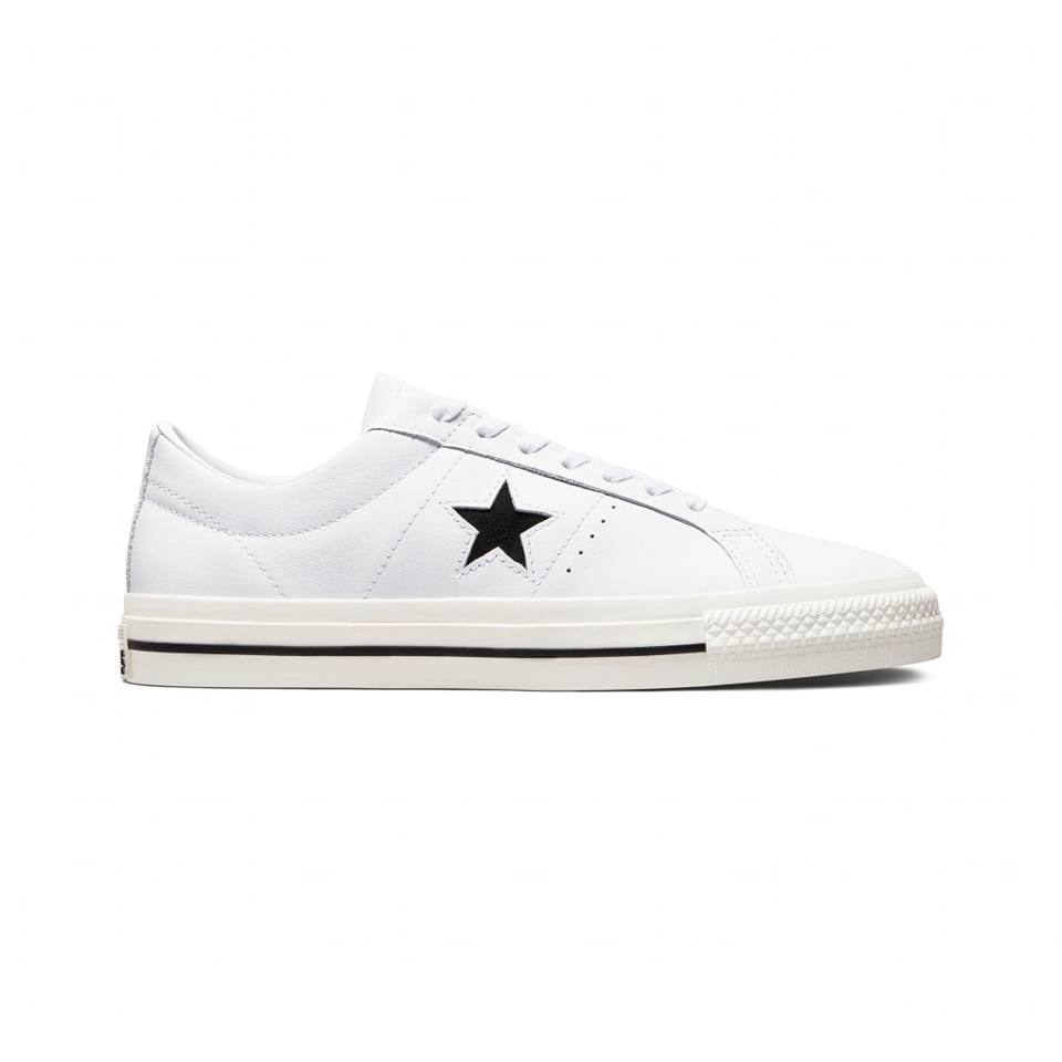 Converse ผ้าใบ One Star Pro Leather Ox | White ( A02139CU2WTXX ) แฟชั่น  รองเท้า Hot sales
