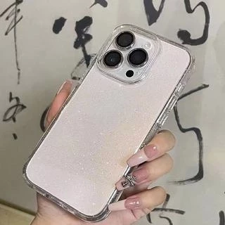 เคส หรูหรา กากเพชร ใส สำหรับ iPHONE 17 16e 15 Pro Max 14 13 12 11 17e X Xr Xs Max 6 7,8 SE3 โทรศัพท์มือถือ กันกระแทก 006
