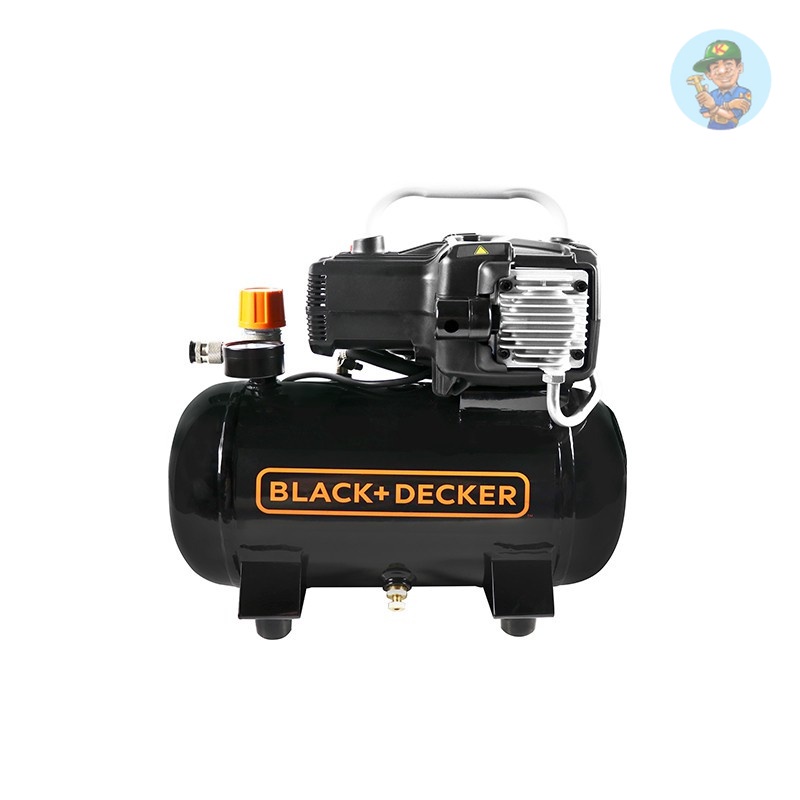 👨‍🔧 BLACK&DECKER BD195/12-NK ปั๊มลมโรตารี่ 1/2HP ถัง 12 ลิตร