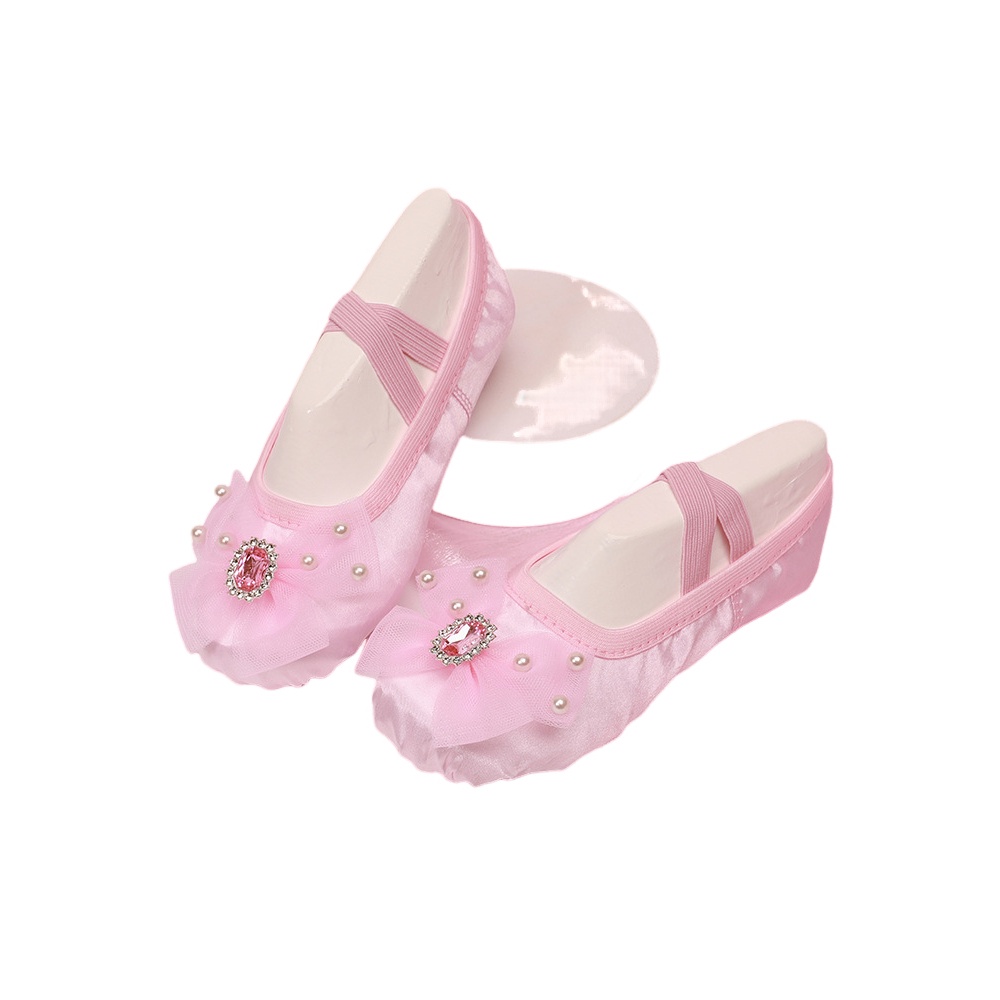 COCO รองเท้าบัลเลต์ เด็กผู้หญิง รองเท้าใส่เต้น รุ่น A013