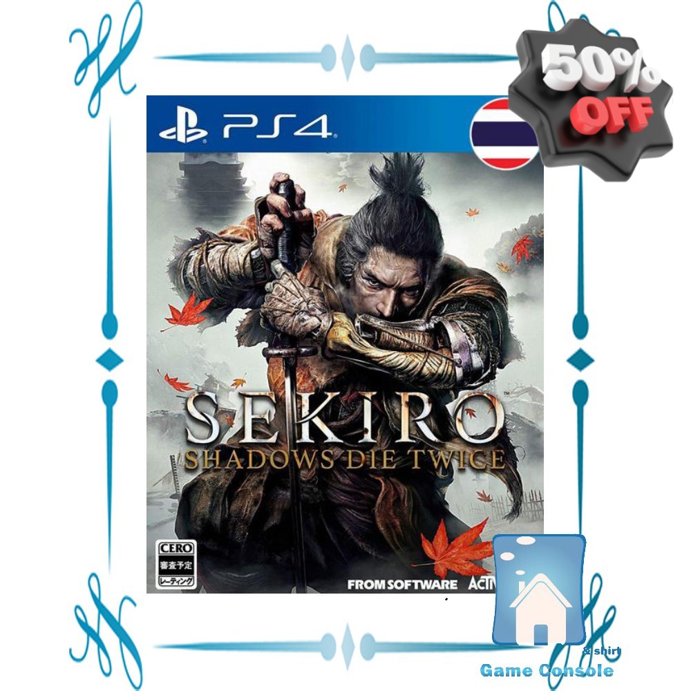 PS4 - Sekiro Shadows Die Twice (TH) รองรับภาษาไทย แผ่นแท้มือ1 (Ps4 games)(Ps4 game)(เกมส์ Ps 4)(แผ่นเกมส์Ps4) #เกมส์