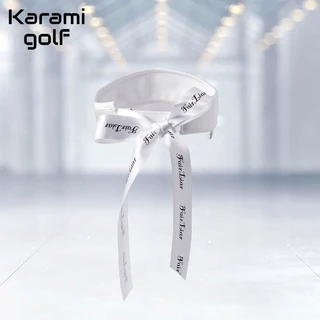 Karami หมวกกอล์ฟแบบเปิด/หมวกกอล์ฟครึ่งใบ กันแดด ปรับขนาดได้ ระบายอากาศ golf cap รหัสสินค้า：MFL001