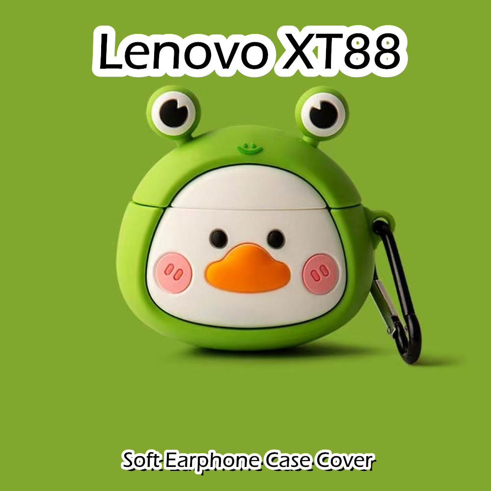 【Trend Front】เคสหูฟัง ซิลิโคนนิ่ม ลายการ์ตูน สําหรับ Lenovo XT88