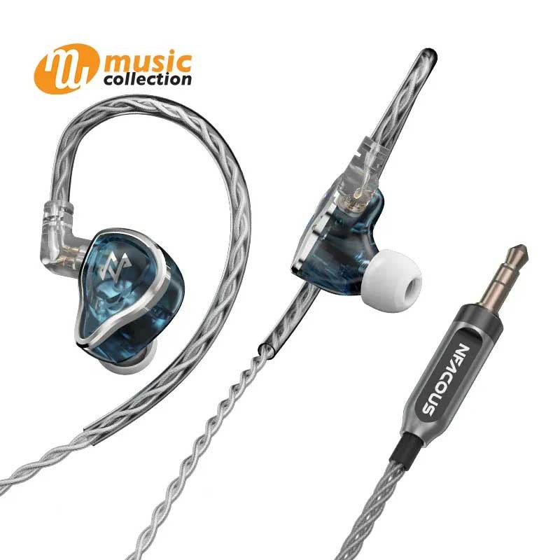NF AUDIO หูฟังมอนิเตอร์ NM20 - BLUE IN EAR HEADPHONE