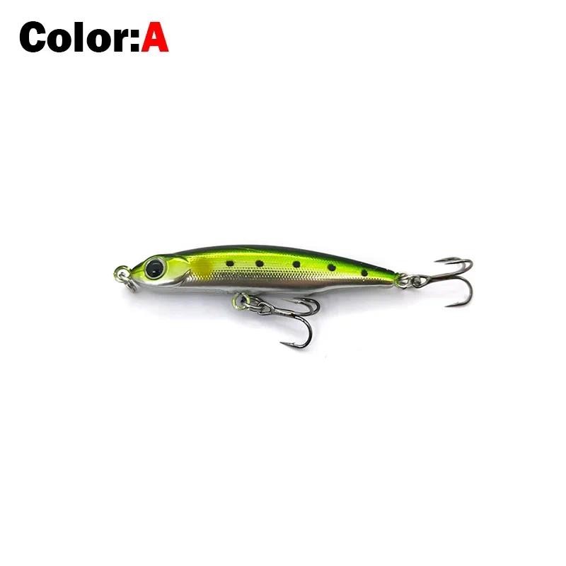 Outkit Mini Sinking ดินสอ 3.2g ตกปลา Lure Wobblers Crankbait Hard เหยื่อ Hardbait เหยื่อประดิษฐ์ผู้โยกเยกสําหรับ Jigging ตกปลา - รูปที่ 5
