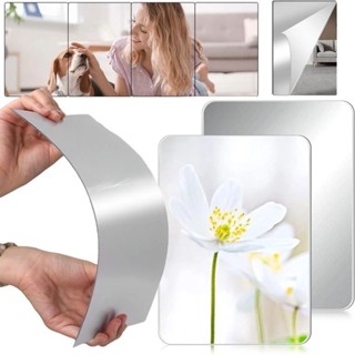 กระจกติดผนัง มี 3 ขนาด สามารถติดเรียงกันได้ มีกาวแถม 4ดวง #A…