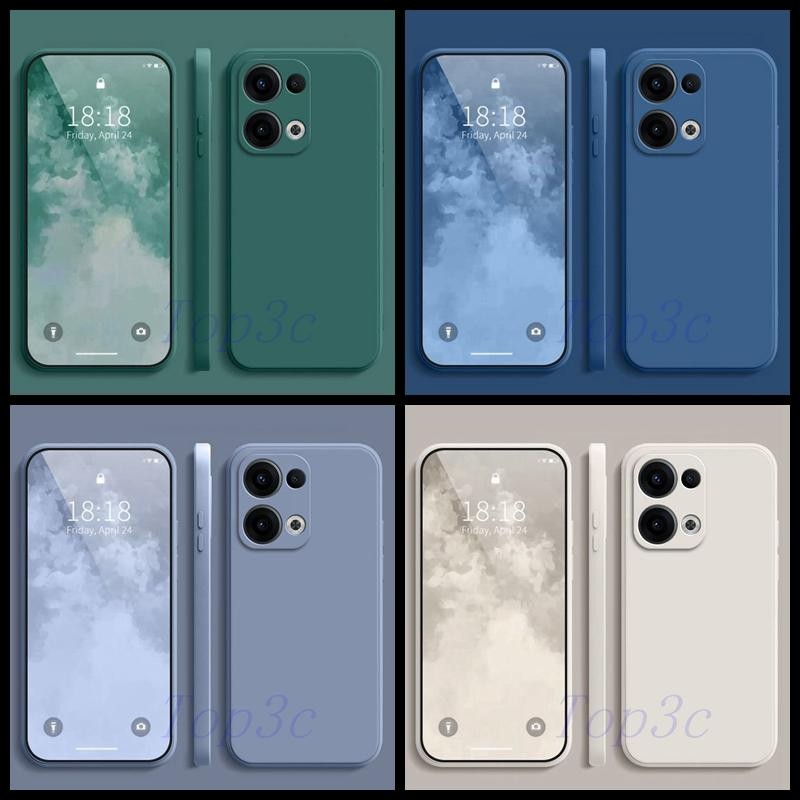 เคส OPPO Reno 13 5G เคสซิลิโคนป้องกันการตกสีธรรมดาเรียบง่าย YT