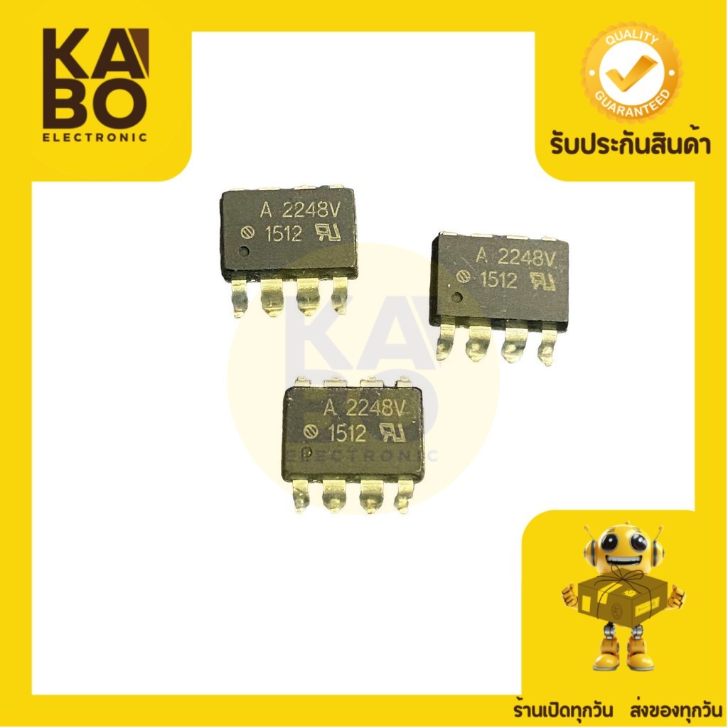 HCPL-2248V -A2248V SOP8 แท้มีพร้อมส่งในไทย