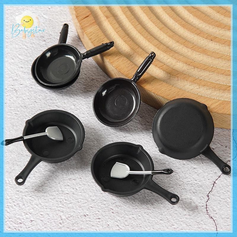 InthehotT 1/12 ตุ๊กตาจําลองกระทะทอด Saucepan รุ่น