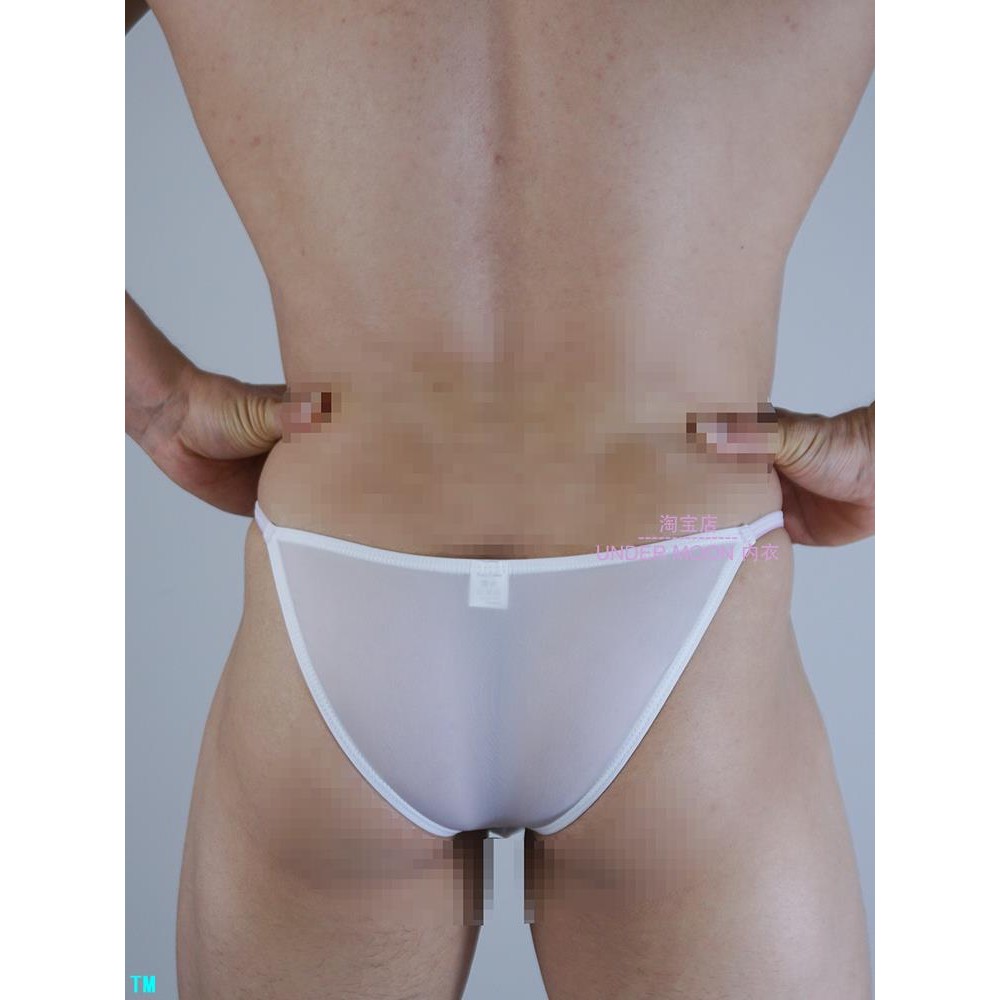 [พร้อมสต็อก] แพคเกจรวมกันเซ็กซี่บางสไตล์ผ้าไหมน้ําแข็งชุดชั้นในชายก้นเล็กบิกินี่ถุงผอมมากกางเกงนูนเอวต่ํา