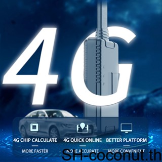 【Coco】อุปกรณ์ติดตาม Gsm เครือข่าย 4G ความแม่นยําสูง ป้องกันการสูญหาย สําหรับยานพาหนะ