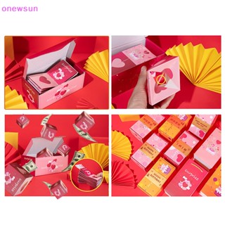 Onew กล่องของขวัญเซอร์ไพรส์ กล่องกระดาษ แบบพับได้ Diy