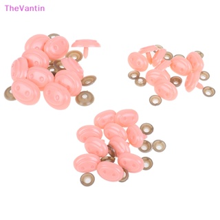 Thevantin จมูกหมู พลาสติก อุปกรณ์เสริม สําหรับตุ๊กตา 10 ชิ้น