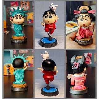 ตุ๊กตาฟิกเกอร์ Nohara Shinnosuke GK Crayon Shin Chan Free Art Princess Tang Suit Kung Fu สําหรับตกแต่ง