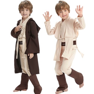 ชุดคอสเพลย์ Disney star wars jedi เหมาะกับปาร์ตี้ฮาโลวีน สําหรับเด็กวัยหัดเดิน