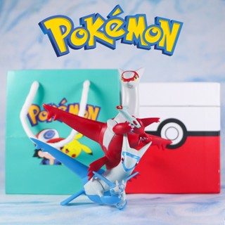 [TATA] โมเดลฟิกเกอร์ โปเกม่อน Latios Latias ขยับได้ ของเล่นสําหรับเด็ก