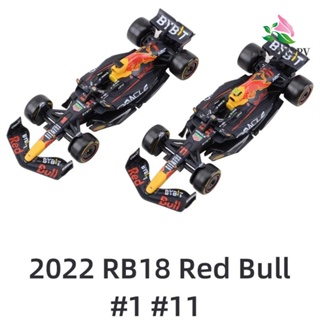 Taylor2pv RB18 โมเดลรถยนต์จําลอง 1:43 11# Perez F1 1# ของเล่นสําหรับเด็ก