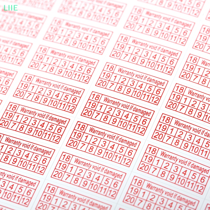 Li สติกเกอร์ฉลากรับประกัน 2018-2020 200 ชิ้น