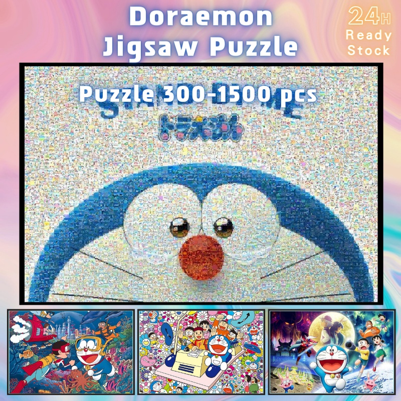 📣พร้อมส่ง📣【Doraemon】jigsaw puzzle-จิ๊กซอว์-300-1000-ชิ้น- ชิ้นของเด็ก จิ๊กซอว์ไม้ 1000 ชิ้น จิ๊กซอว์ 1000 ชิ้นสำหรับผู้ใหญ่ จิ๊กซอ จิ๊กซอว์ 500 ชิ้น🧩1จิ๊กซอว์ 1000 ชิ้น สำหรับ ผู้ใหญ่ ตัวต่อจิ๊กซอว์ จิ๊กซอว์ การ์ตูน