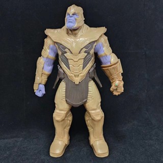 ตุ๊กตาฟิกเกอร์ Marvel Hasbro Thanos ข้อต่อขยับได้ ขนาด 40 ซม. 29 ซม.