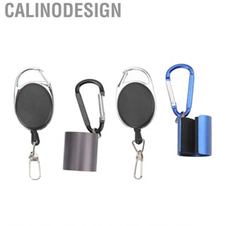 Calinodesign Fishing Rod  Waist Belt Holder Aluminum Alloy for Angling