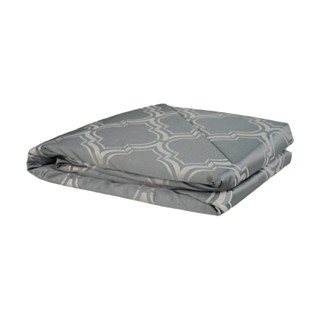 SB Design Square ปลอกผ้านวม SYNDA รุ่น SHINING LIGHT GREY ขนาด 90x100 (90x100)