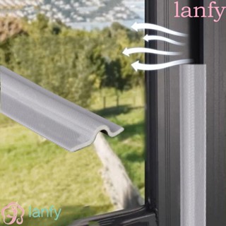 Lanfy เทปซีลพลาสติก PE กันฝุ่น มีกาวในตัว สําหรับติดหน้าต่างบานเลื่อน