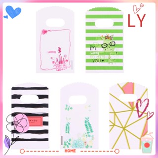 Ly หูหิ้วถุงพลาสติก ขนาดเล็ก 9*15 ซม. DIY อุปกรณ์เสริม
