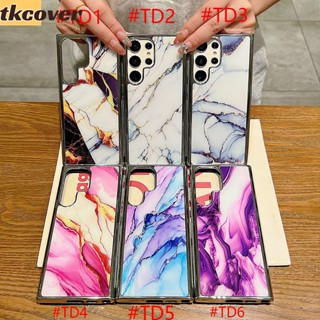 เคสโทรศัพท์มือถือ ลายหินอ่อน หรูหรา สําหรับ Samsung S23 S22 S21 Ultra S23 S22 Plus