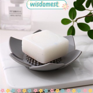 WISDOMEST กล่องสบู่ ดีไซน์สร้างสรรค์ สําหรับห้องน้ํา