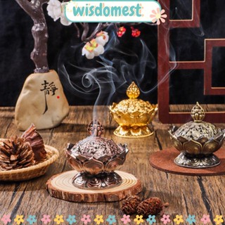 Wisdomest กระถางธูปทองเหลือง รูปกรวยน้ําตก