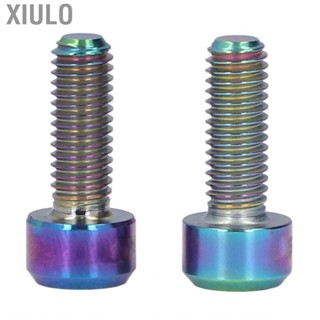 Xiulo 2Pcs M5x14mm Bike Bottle Cage Screws Water For Mountain