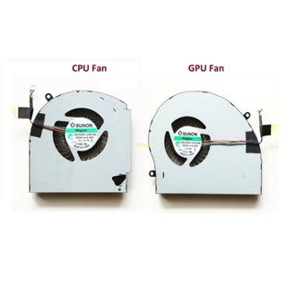 Bt พัดลมระบายความร้อนแล็ปท็อป สําหรับ Dell 17 R4 R5 5V 0 4A 4pin