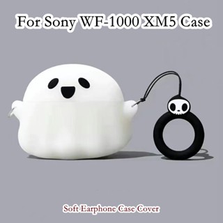 【ของแท้】เคสหูฟัง แบบนิ่ม ลายการ์ตูน สําหรับ Sony WF-1000 XM5 WF-1000 XM5