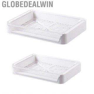 Globedealwin Preparation Tray  Practical Foldable Neat Organization  Stackable for Kitchen