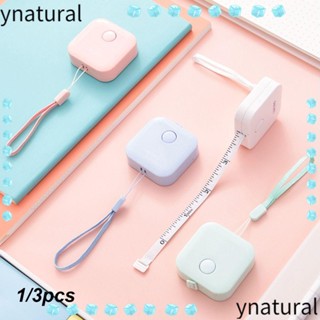 Ynatural ไม้บรรทัดวัดขนาด 1.5 ม. 60 นิ้ว สําหรับตัดเย็บเสื้อผ้า 1 3 ชิ้น